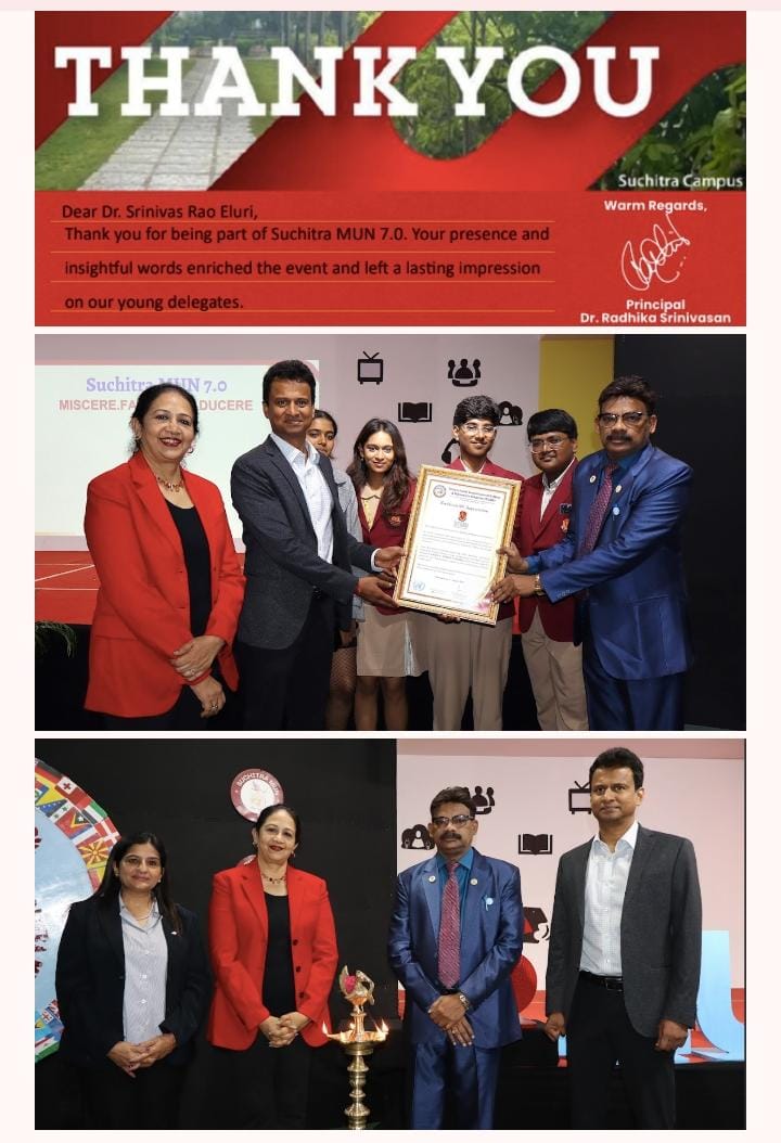 Chief Guest at Model United Nations